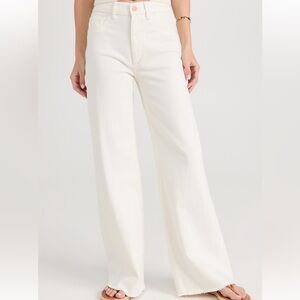 DL1961 Hepburn Wide Leg - Eggshell